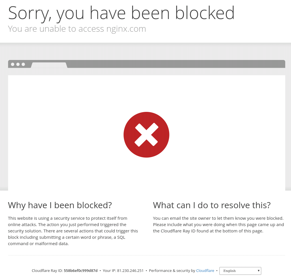 nginx also blocks me