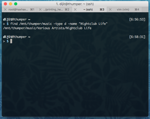 this image shows I found what I was looking for on my NAS